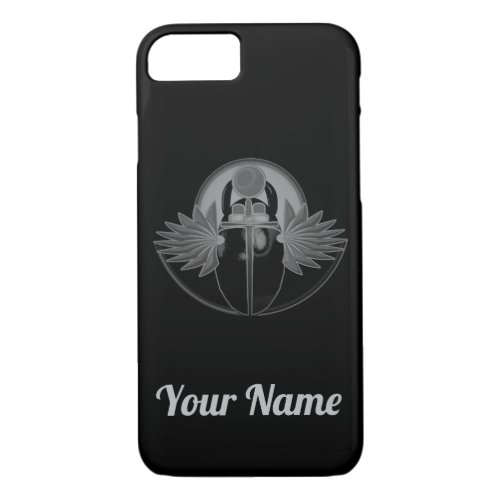 Kherpi God of the Rising Sunscarab beetle iPhone 87 Case