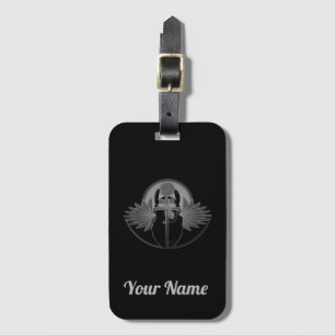 Kherpi God of the Rising Sun,scarab beetle. Luggage Tag