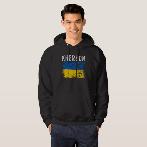 Kherson Ukraine Ukrainian Patriotic Hoodie