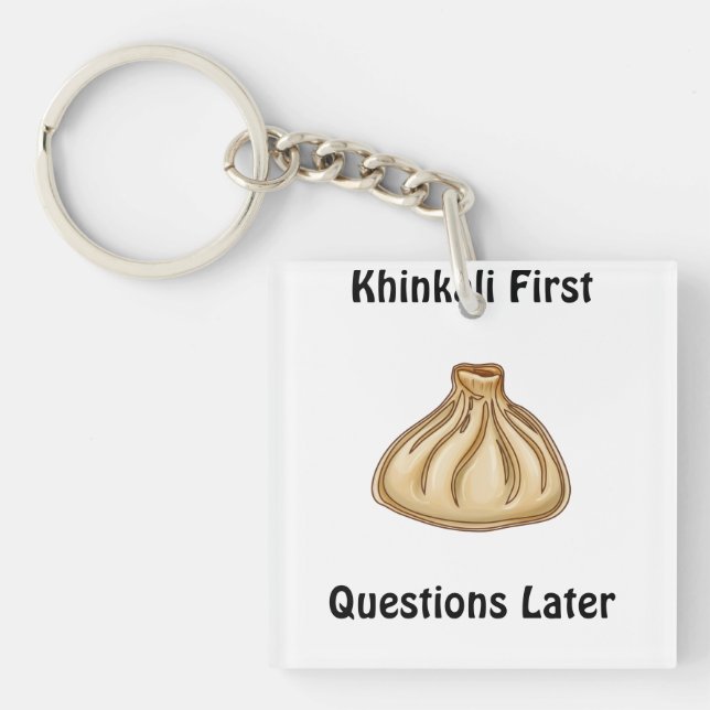 Khinkali Keychain (Front)