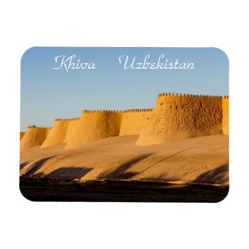 Khiva City Wall _ Uzbekistan Magnet