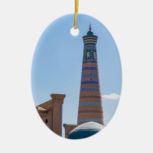 Khiva Uzbekistan _ Islam Khodja Minaret Ceramic Ornament
