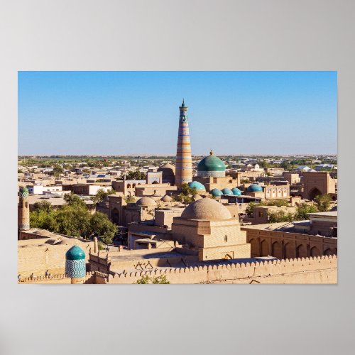 Khiva _ Uzbekistan Poster