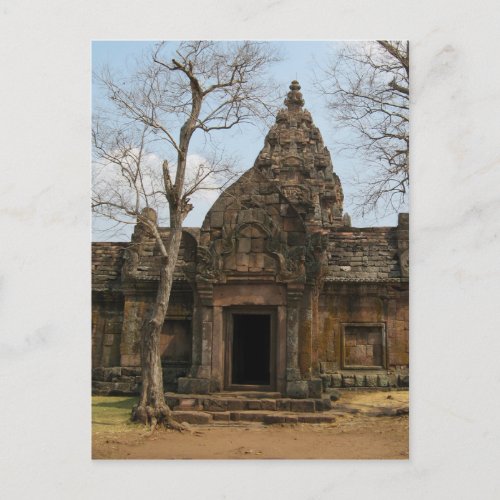 Khmer Castle  Buriram Isaan Thailand Postcard