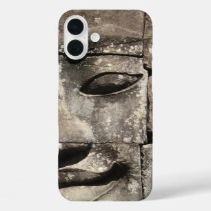Khmer Stone Face ... Bayon Temple, Cambodia iPhone 16 Plus Case