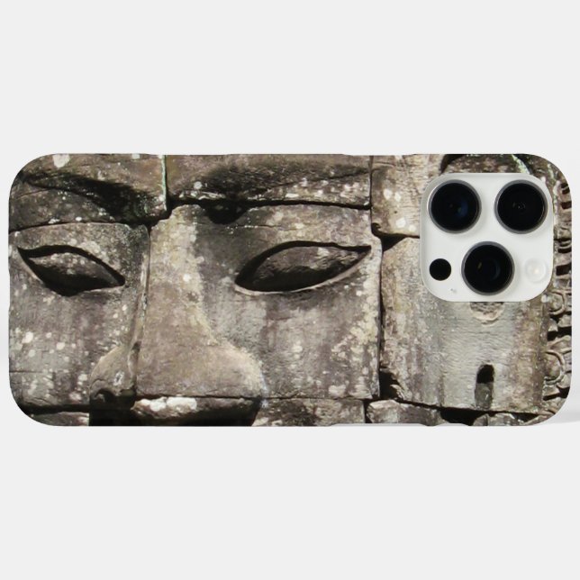 Khmer Stone Face ... Bayon Temple, Cambodia Case-Mate iPhone Case (Back (Horizontal))