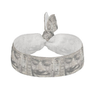 Khmer Stone Face ... Bayon Temple, Cambodia Elastic Hair Tie