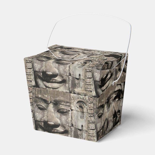 Khmer Stone Face ... Bayon Temple, Cambodia Favor Boxes (Front Side)