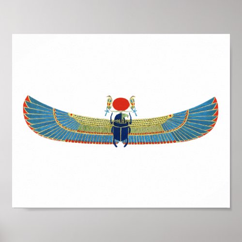 Khnum god of fertility Ancient Egypt Poster