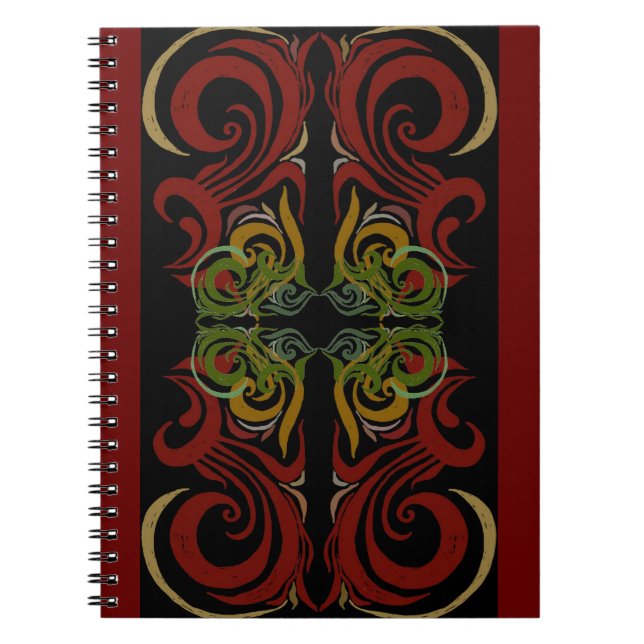Khokhloma Exotique Notebook (Front)