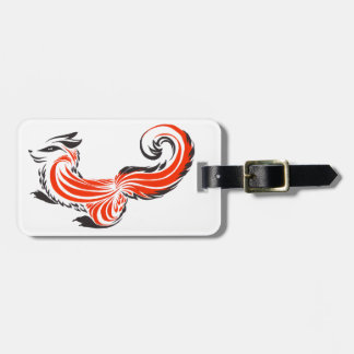 Khokhloma Fox. Luggage Tag