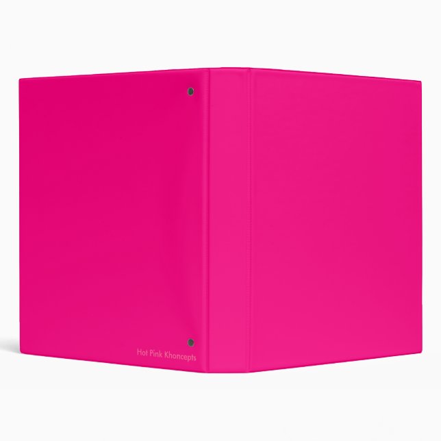 Khoncepts Hot Pink Binder (Background)