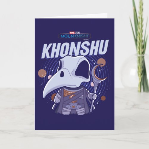 Khonshu Kawaii Celestial Graphic Card