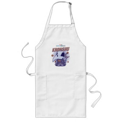 Khonshu Kawaii Celestial Graphic Long Apron