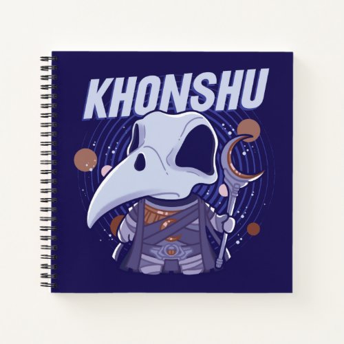 Khonshu Kawaii Celestial Graphic Notebook