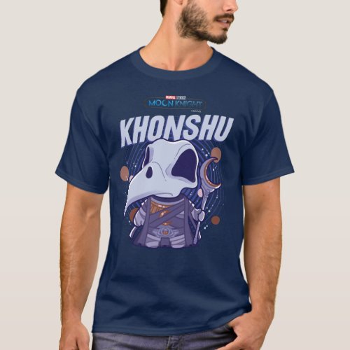 Khonshu Kawaii Celestial Graphic T_Shirt