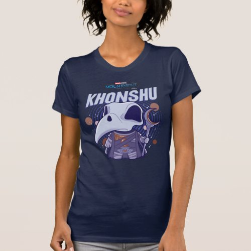 Khonshu Kawaii Celestial Graphic T_Shirt