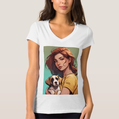Khoobsurat Pet Designs Trendy T_shirts for Animal