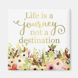 KHS Life is a Journey Not a Destination Magnet