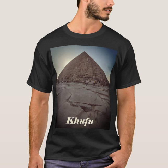 Khufu's Pyramid in Giza T-Shirt (Front)