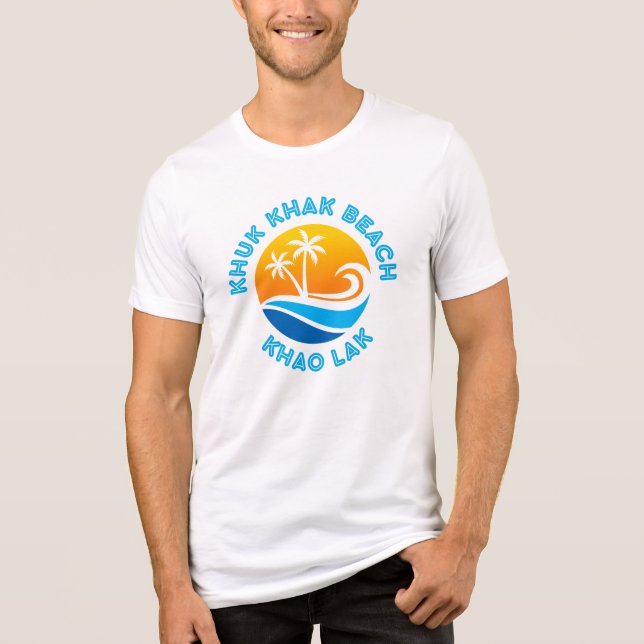 KHUK KHAT BEACH-KHAO LAK Tri-Blend SHIRT (Front)