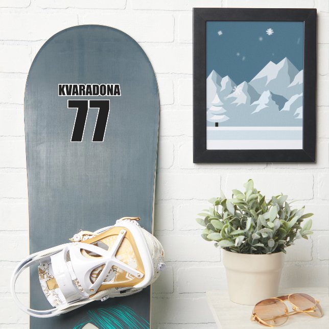 Khvicha Kvaratskhelia Sticker (Snowboard)