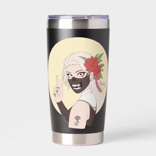 Ki 3 (Moon) Insulated Tumbler (Front)