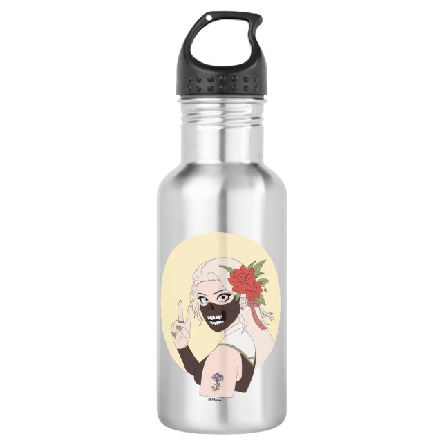 Ki 3 (Moon) Stainless Steel Water Bottle (Front)