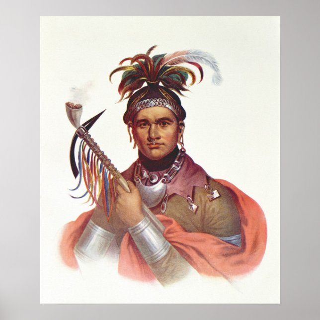 Ki-On-Twog-Ky or 'Complanter', a Seneca Chief Poster (Front)