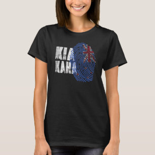 Kia Kaha Be Strong Traditional New Zealand On Back T-Shirt