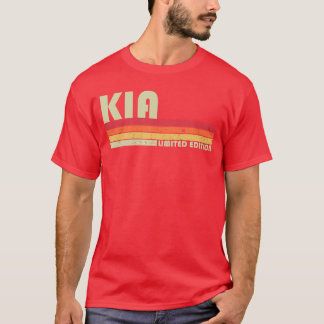 KIA Name Personalized Retro Vintage 80s 90s Birthd T-Shirt