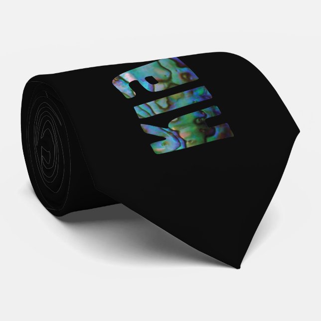 KIA ORA KIWI GREETING NECK TIE (Rolled)