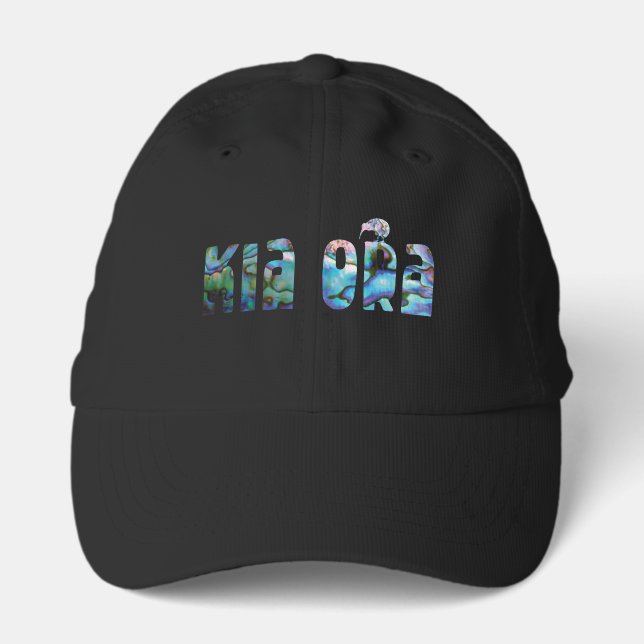 KIA ORA KIWI GREETING PERFORMANCE CAP (Front)