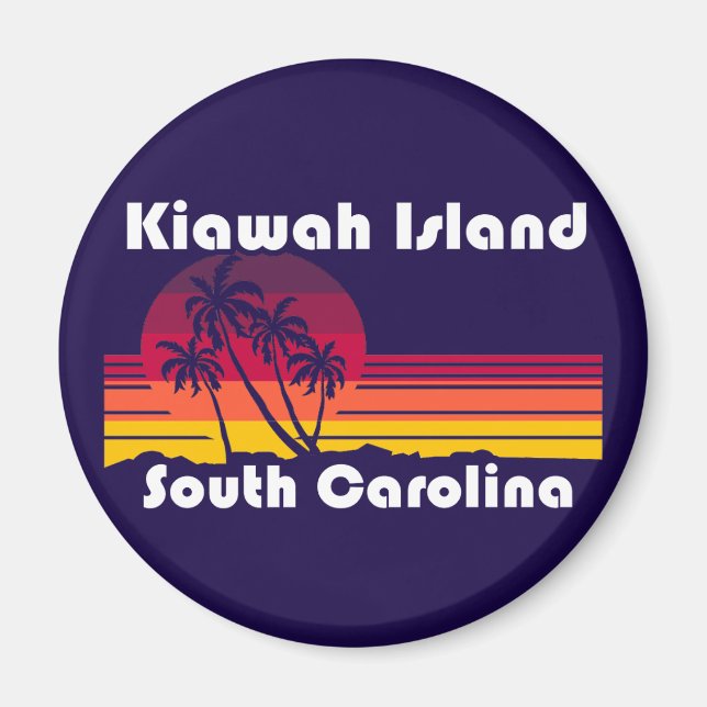 Kiawah Island Beach South Carolina Magnet (Front)