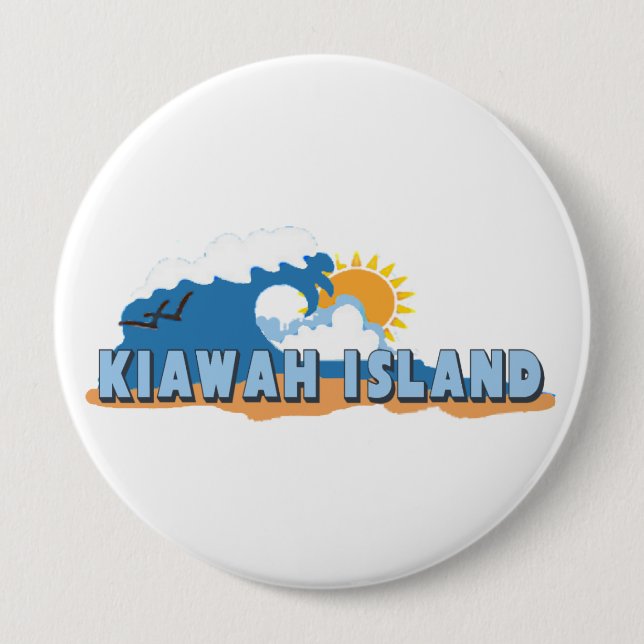 Kiawah Island. Button (Front)