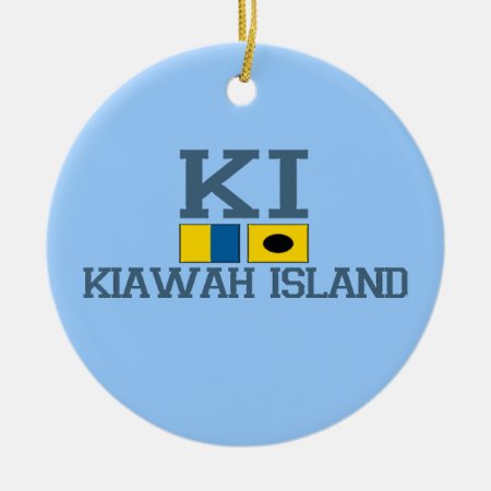 Kiawah Island. Ceramic Ornament