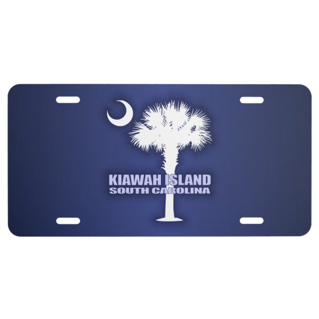Kiawah Island (P&C) License Plate (Front)