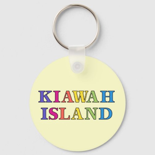 Kiawah Island SC Keychain