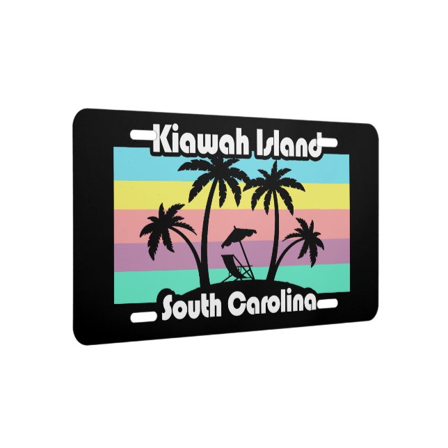 Kiawah Island South Carolina License Plate (Right)