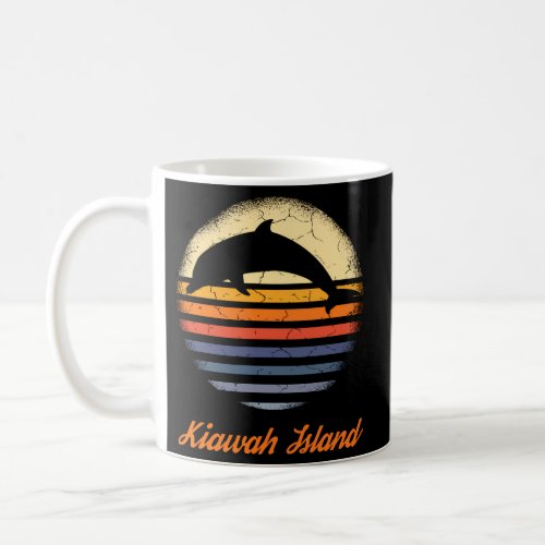 Kiawah Island South Carolina Sc Dolphin Coffee Mug