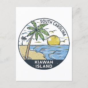 Kiawah Island South Carolina Vintage Postcard