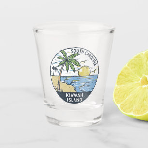 Kiawah Island South Carolina Vintage Shot Glass