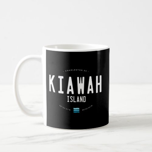 Kiawah South Carolina Beach Waves Coffee Mug