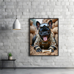 Kibble Locked In: Bone Secured Poster