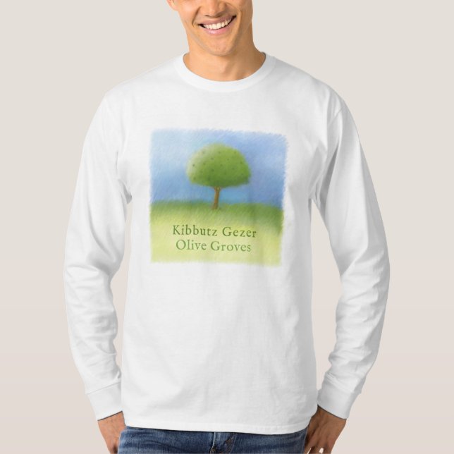 Kibbutz Gezer Olive Groves T-Shirt (Front)