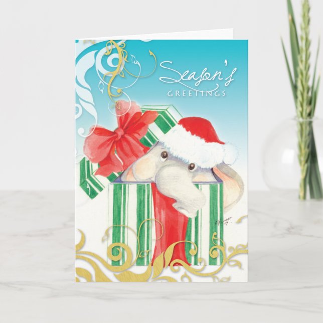 Kiboko Jingle Holiday Card (Front)