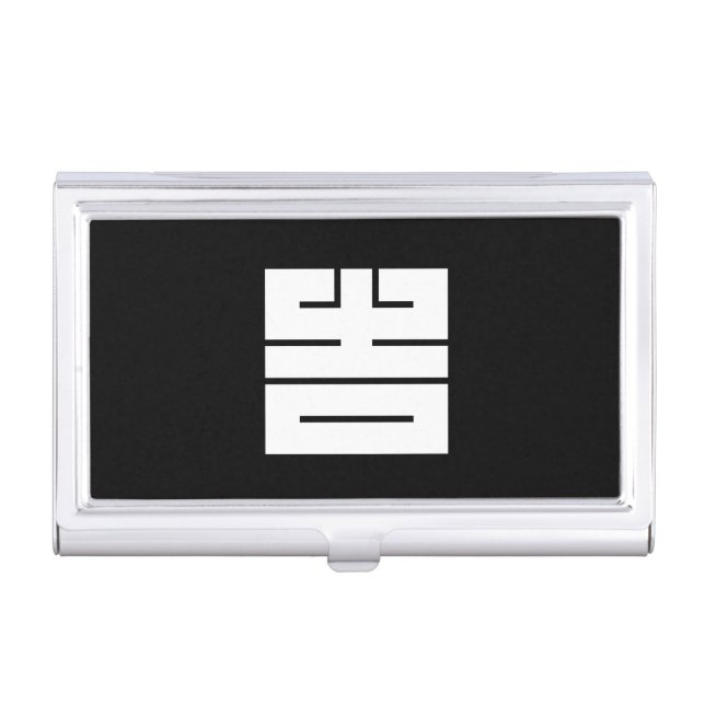 Kichi Square Character Business Card Case (Front)