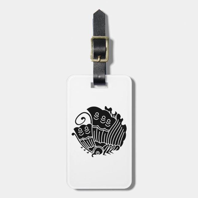 Kichiemon Nakamura Luggage Tag (Front Vertical)