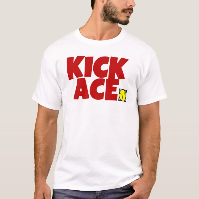 Kick Ace Red T-Shirt (Front)