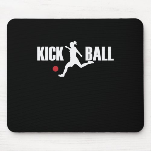 Kick Ball Gummiball Kickball Sport Amerika Mouse Pad